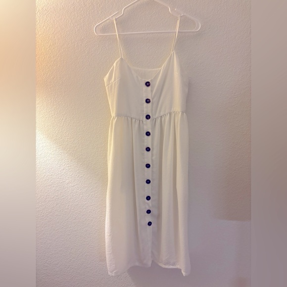 Button cami dress - Picture 3 of 4